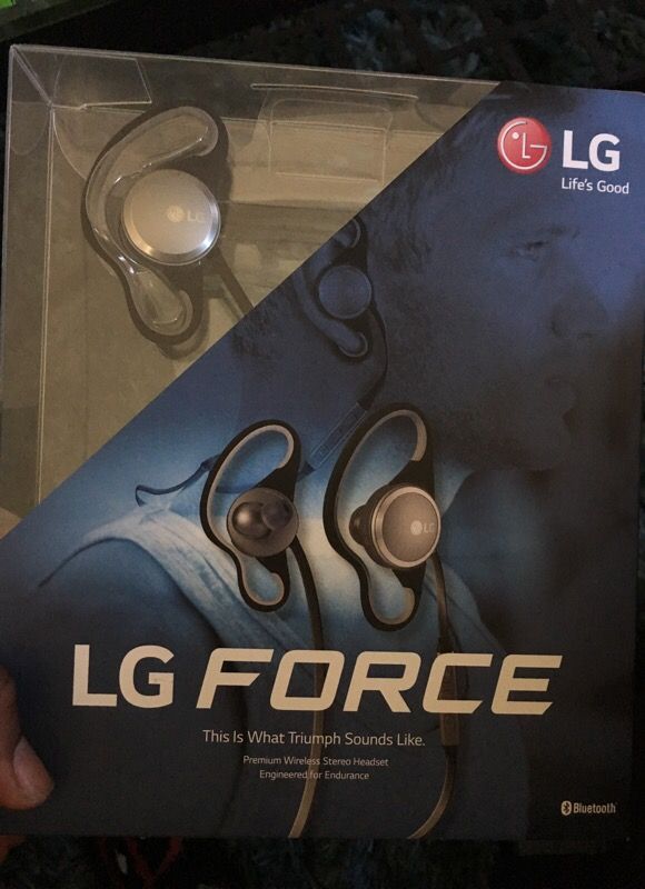 Lg force Bluetooth headset