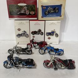 Hallmark Keepsake Ornament Of Motorcycle 