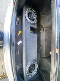 Subwoofer box rockford fosgate