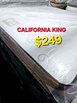 CALIFORNIA  < KING SET $249 < MATTRESS AND BOX SPRING