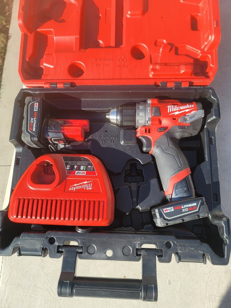 Milwaukee M12 Fuel 1/2-in Drill Plus Hammer Drill
