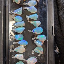 Real OPAL PENDANTS FOR MOTHER'S DAY SUNDAY!!