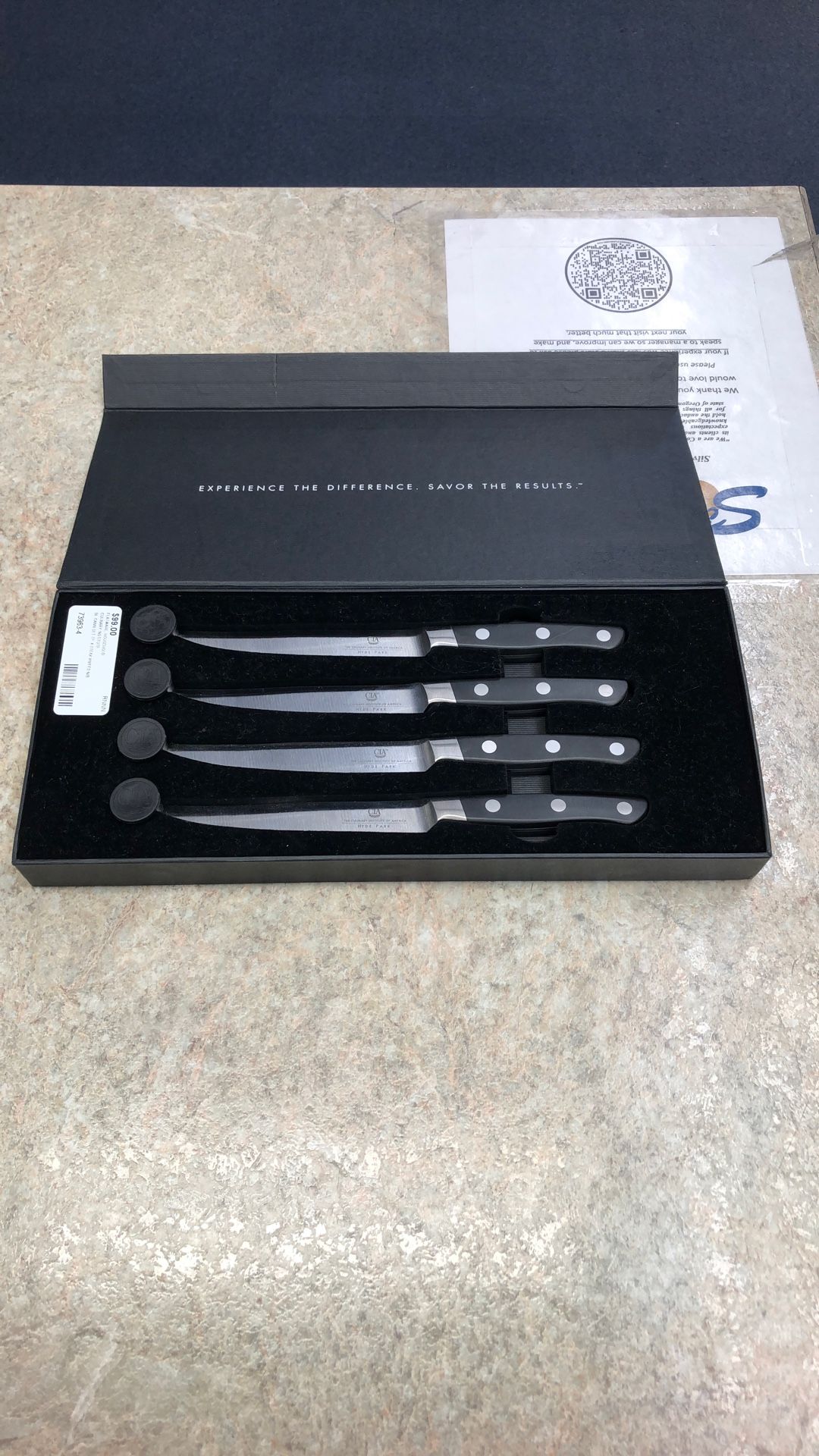 Culinary Institute Of América 4-Set Steak Knifes
