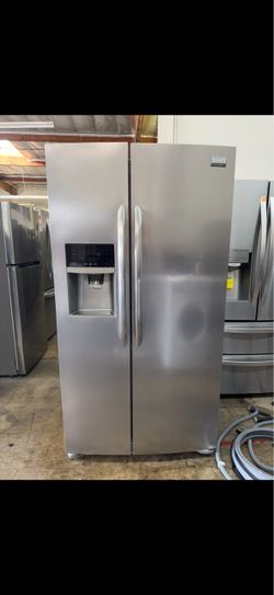 New refrigerator with icemaker hook up