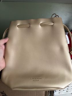 Bath & Body Works Gold Bucket Bag
