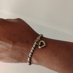 PAJ BB China Gold-tone Diamond Illusion Box Clasp