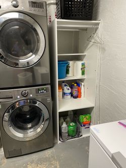 LG Front Load Washer & Electric Dryer Set – Stackable