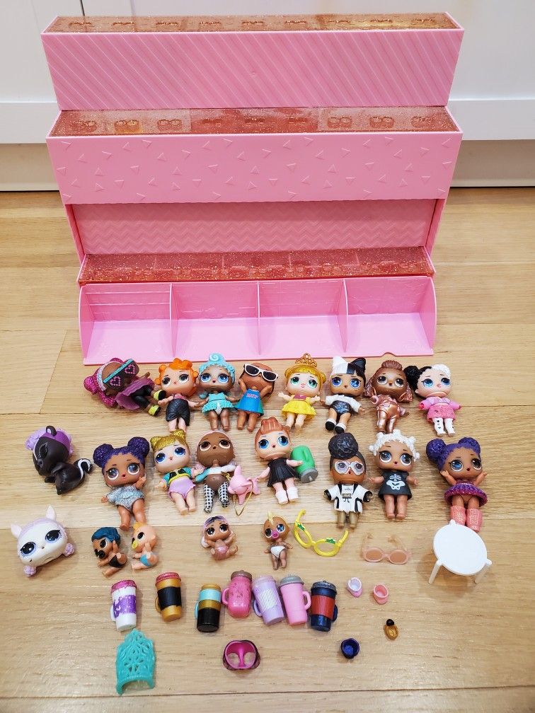 LOL dolls, house & accessories set lot Last minute Christmas Gift!