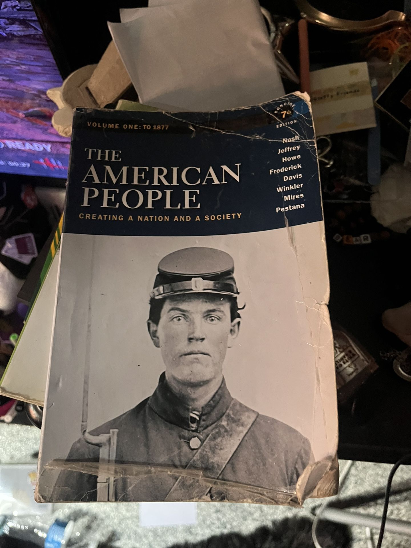 The American People Volume 1 7th edition HISTORY BOOK 