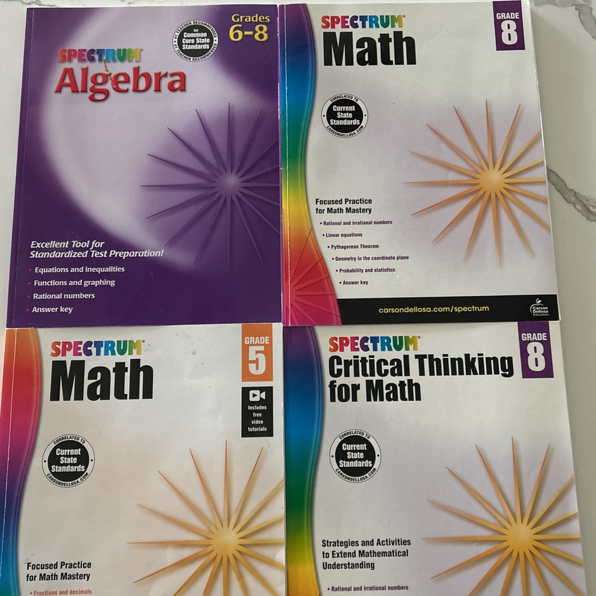 Math Practice Books