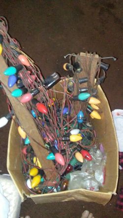 1950s Christmas lights