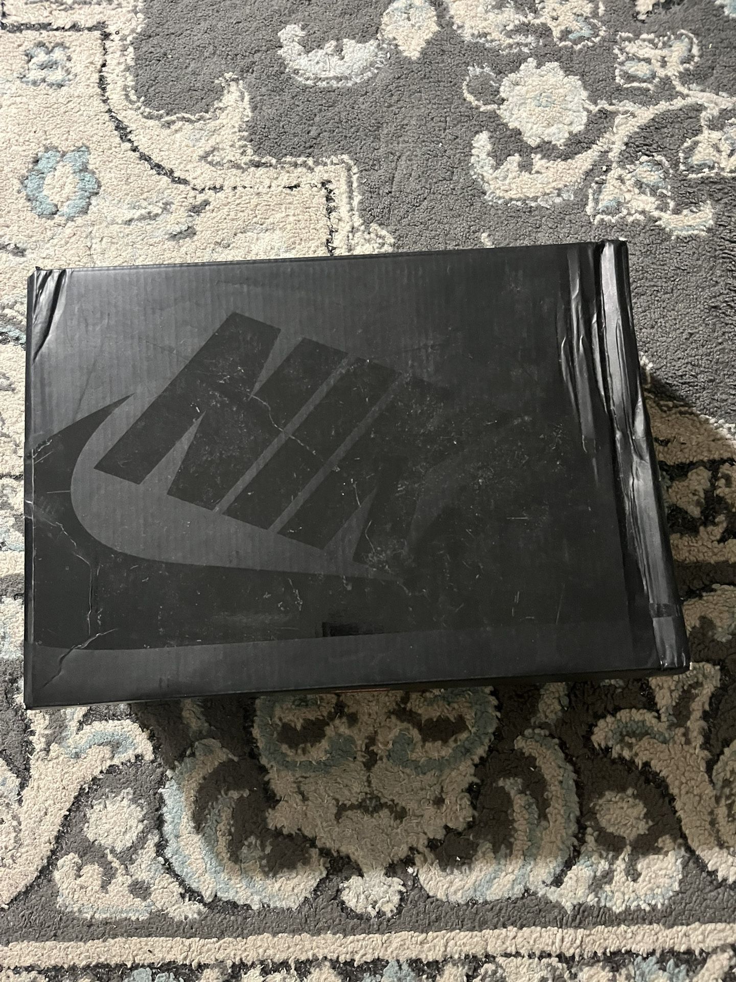 Black Supreme Air Force 1 Size 8.5