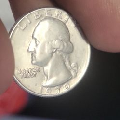 1970 Washington Liberty Engraved Silver Coin