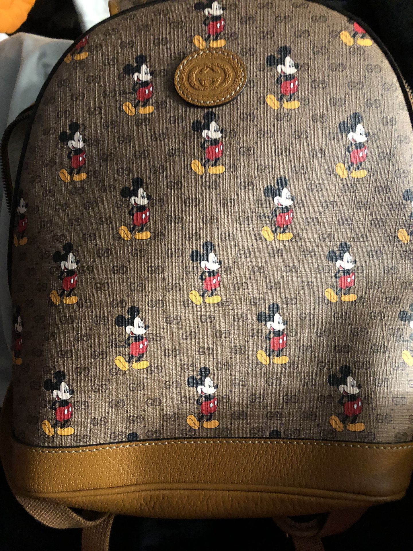Gucci Mickey Mouse Book bag