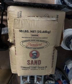 50 Lbs. Bags of Sand