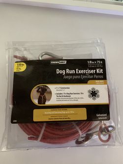 New Dog Run Exerciser Kit