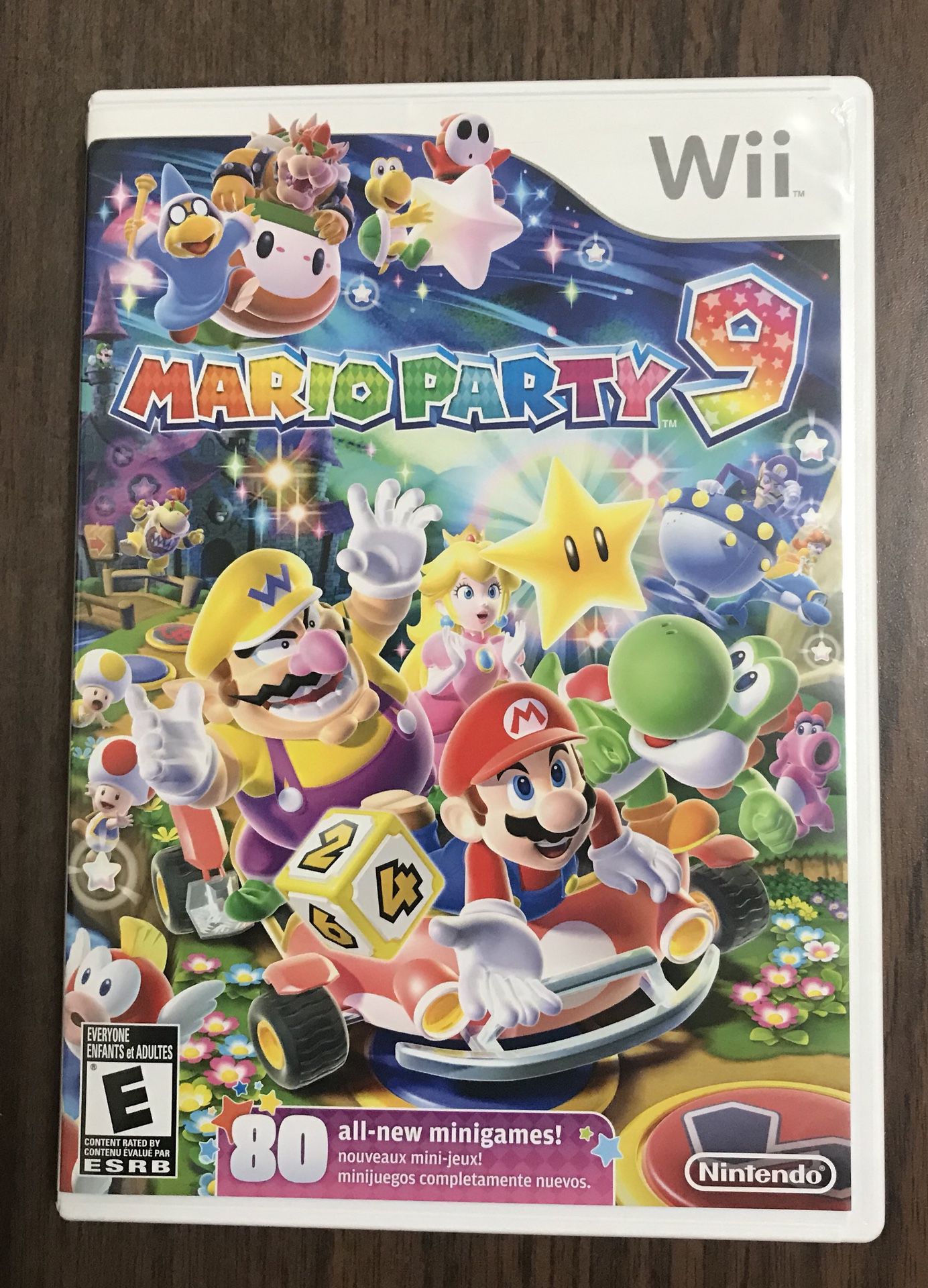 Mario Party 9 for Nintendo Wii game system nine