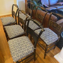 Set of 6 Antique Chairs