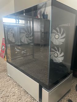 Cyberpower Pc Gaming Tower Desktop NVIDIA Geforce RTX RGB black/silver