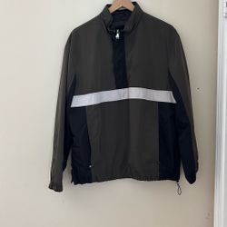 Green Windbreaker 
