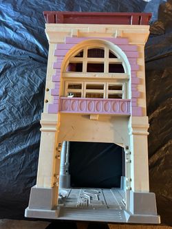 VTG Ghostbusters Firehouse playset and Ecto 1