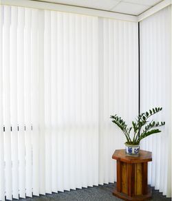 Hampton Bay  Crown White Vertical Blind Replacement Slat 82 1/2 X 3 1/2 (3 Pack, White) 