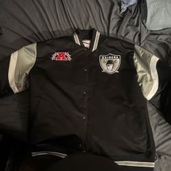 Raiders Mitchell & Ness Jacket 3xl