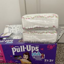 Huggies Pull Ups - Plus 2T-3T Count 64 - Original Packing Not Opened 