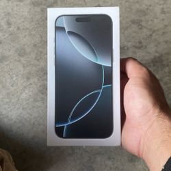 Brand New , iPhone 16 Pro Max black