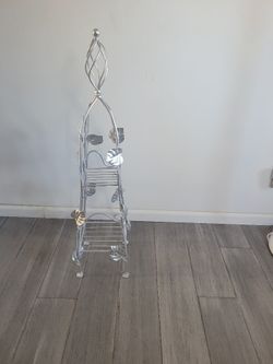 Wrought Iron Plant/Candle Stand 