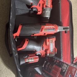 Milwaukee Ratchet And Impact 