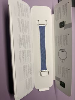 Apple Braided Solo Loop Purple Watch Band
