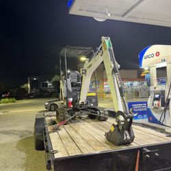 Bobcat E-20 Mini Excavator - $250