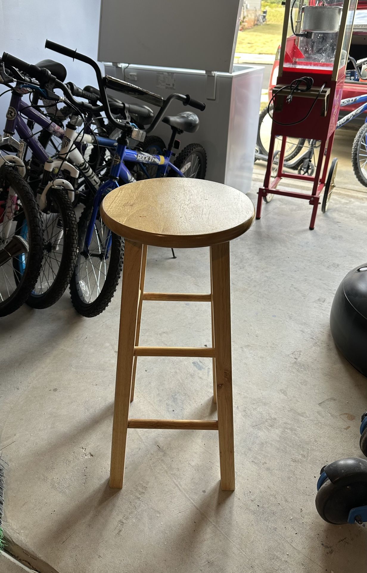 Counter Height Wood Stool $30
