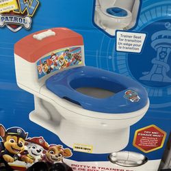 Paw Patrol Boys' Potty & Trainer Seat Color: blue/multi Size: one size