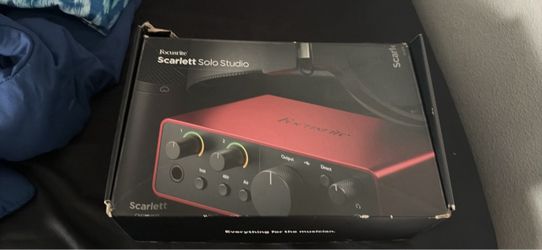 Focusrite scarlett solo studio