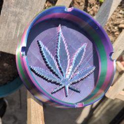Pot Leaf Ashtray 