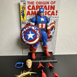 Marvel legends captain America 20th anniversary