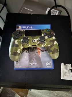 PS4 with Controller and 1 game