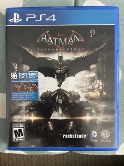 Sony PlayStation PS4 Batman Arkham Knight Video Game 