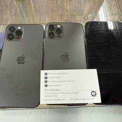 Unlocked iPhone 12 Pro 128GB. Only At EM Wireless! We Beat Or Match Any Store Prices On Phones!