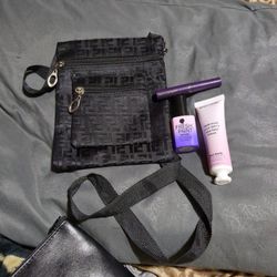 Pouch With Makeup And Polish