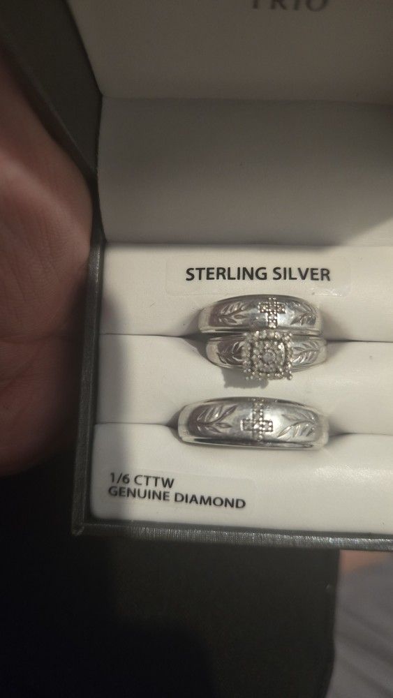 Engagement and wedding bands