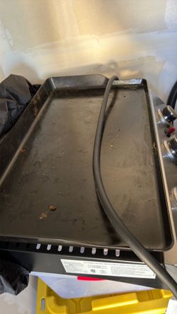 Portable flat top cooking