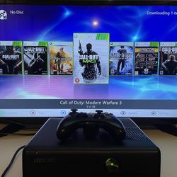 Xbox 360 Slim RGH With Games Included 