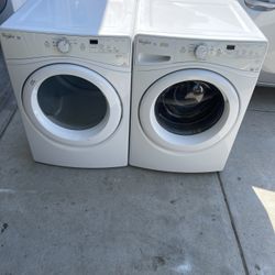 Whirlpool Washer/Dryer (Electric Dryer + Stackable) 30 Day Warranty 