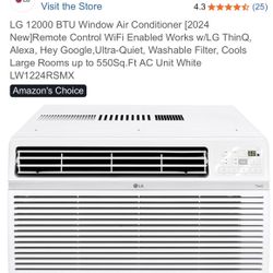 LG 12000 BTU Window Air Conditioner 