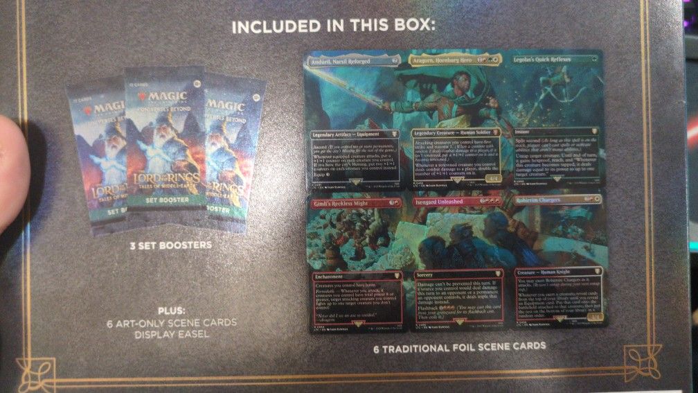 Lotr Scene Cards
