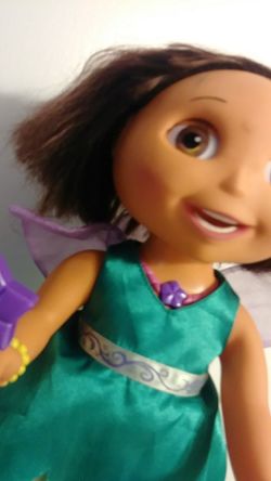 TALKING MOVING FAIRY WISHES DORA