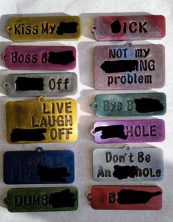 Inappropriate Keychains